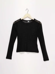 Худі та світшоти H&M модель 0792521_чорний Фото