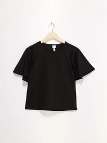 Футболки и поло H&M модель 0820671_чорний Фото