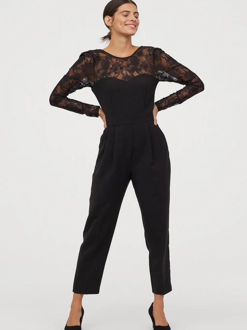 Комбінезони H&M модель 0828992_чорний Фото
