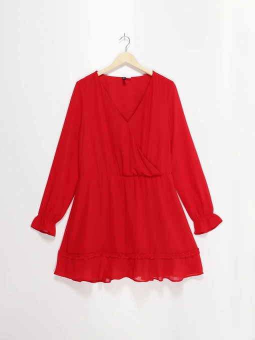 Платья H&M модель 0829432_червоний Фото