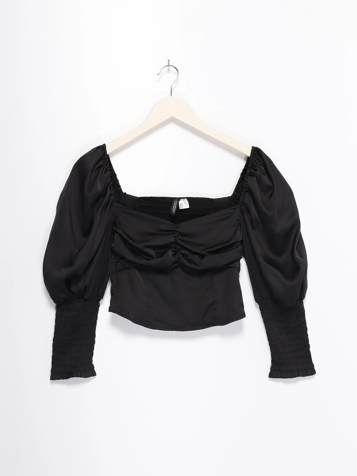 Рубашки H&M модель 0888473_чорний Рубашки H&M модель 0888473_чорний Фото