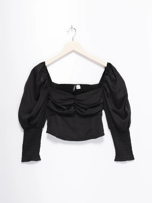 Рубашки H&M модель 0888473_чорний Фото