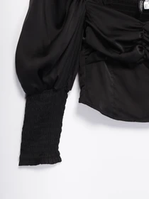 Рубашки H&M модель 0888473_чорний Фото