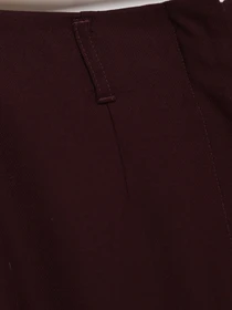 Брюки H&M модель 0889669_бордовий Фото