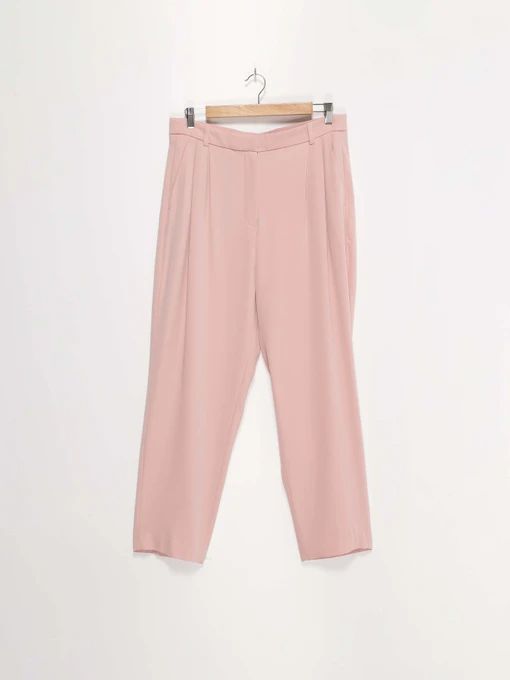 Брюки H&M модель 0895610_рожевий Фото