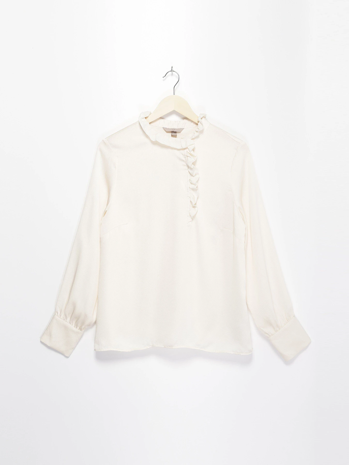Рубашки H&M модель 0903951_кремовий Рубашки H&M модель 0903951_кремовий Фото