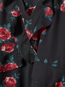 Сорочки H&M модель 0761665_чорний комб. Фото