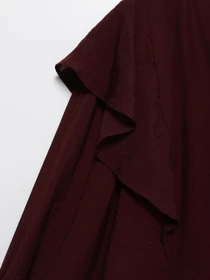 Рубашки H&M модель 0923755_т.бордовий Фото