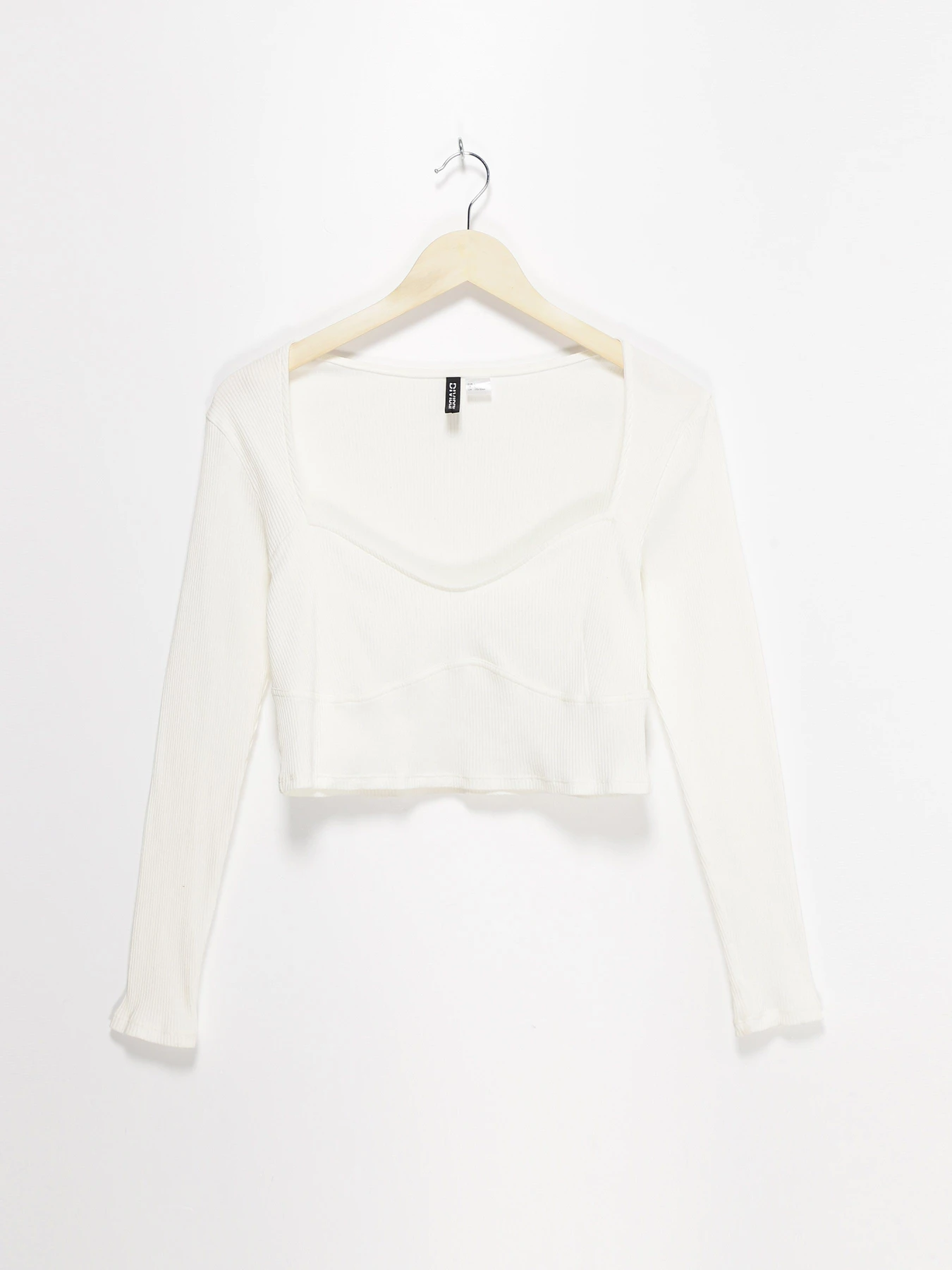 Худі та світшоти H&M модель 0950722_білий Худі та світшоти H&M модель 0950722_білий Фото