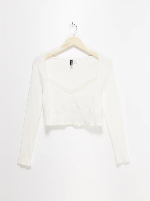 Худі та світшоти H&M модель 0950722_білий Фото