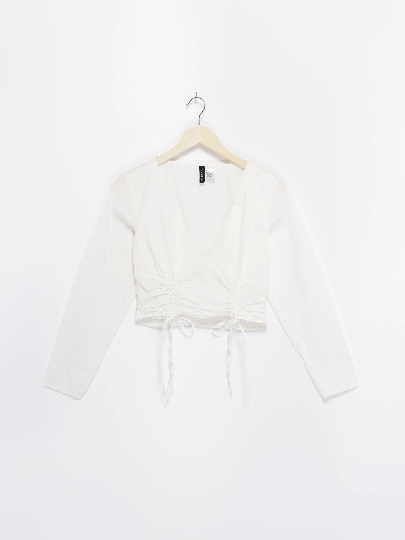 Рубашки H&M модель 0968541_білий Рубашки H&M модель 0968541_білий Фото