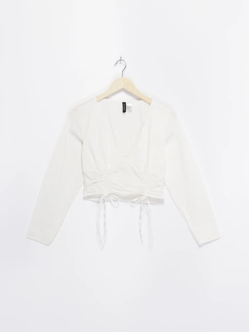 Рубашки H&M модель 0968541_білий Фото
