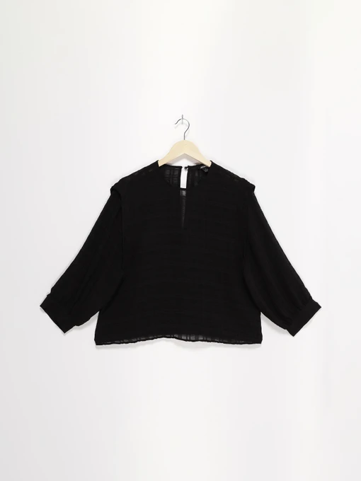 Рубашки H&M модель 0974986_чорний Фото