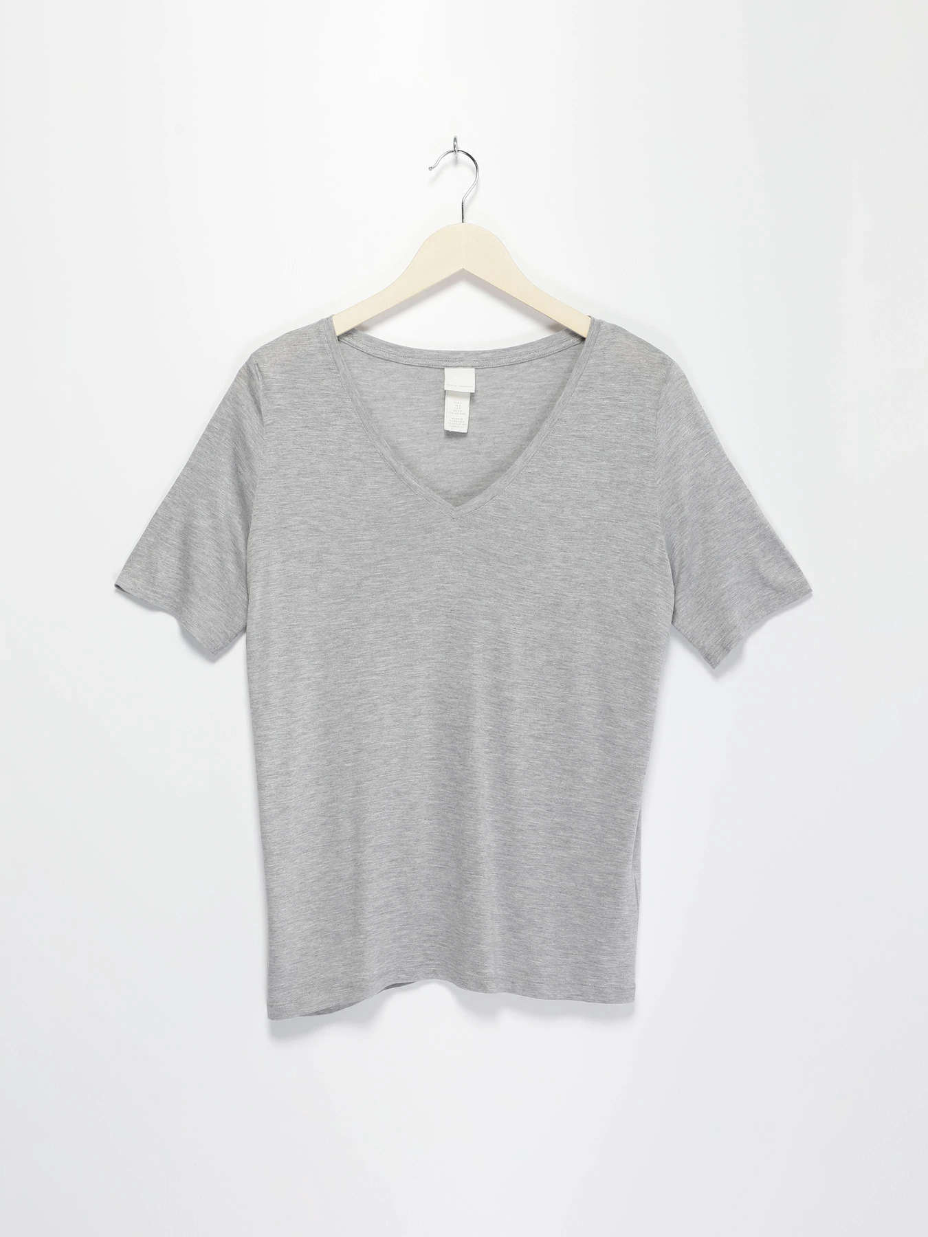 Футболки і поло H&M модель 0976661_сірий Фото