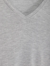 Футболки і поло H&M модель 0976661_сірий Фото