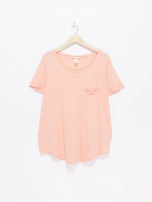 Футболки и поло H&M модель 0189955_с.помаранчевий Фото