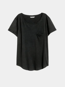 Футболки и поло H&M модель 0189955_чорний Фото