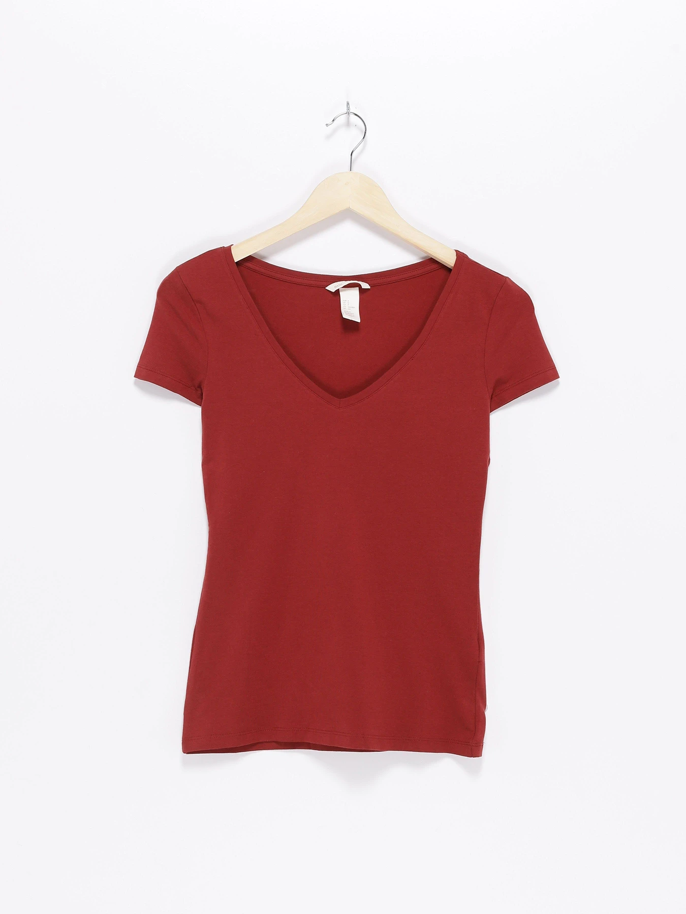 Футболки и поло H&M модель 0215248_т.помаранчевий Футболки и поло H&M модель 0215248_т.помаранчевий Фото