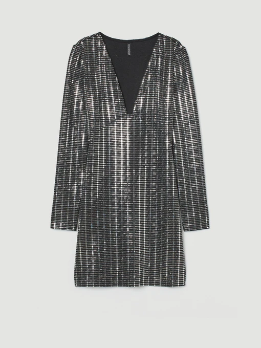 Платья H&M модель 0774012_срібний Фото
