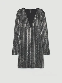 Платья H&M модель 0774012_срібний Фото