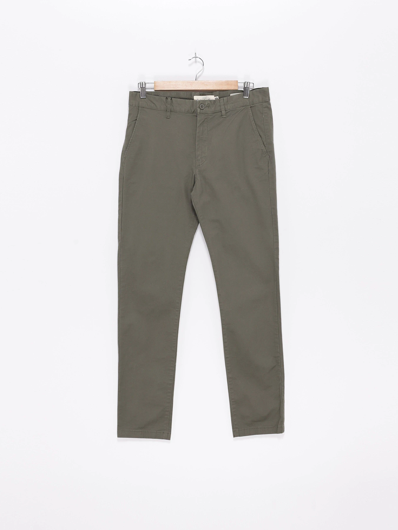 Штани H&M модель 0290691_хакі Штани H&M модель 0290691_хакі Фото