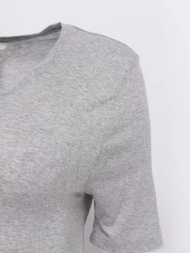 Футболки и поло H&M модель 0357191_сірий Фото