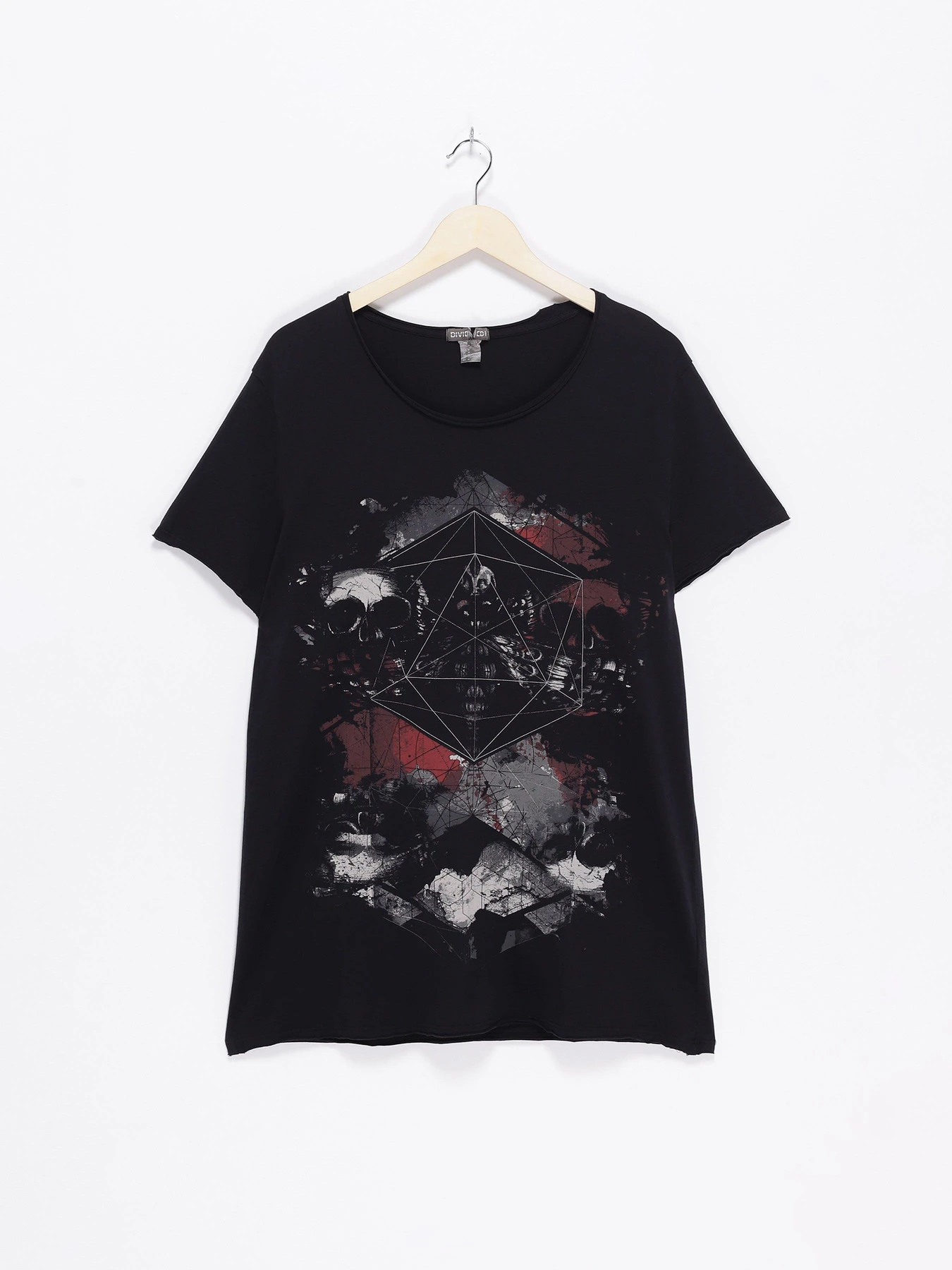 Футболки и поло H&M модель 0401021_чорний комб. Футболки и поло H&M модель 0401021_чорний комб. Фото