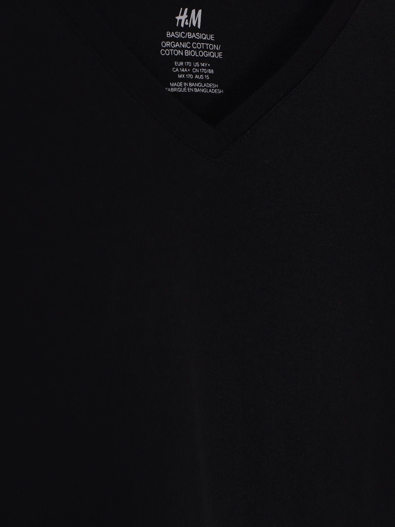 Футболки и поло H&M модель 04039901_чорний Футболки и поло H&M модель 04039901_чорний Фото