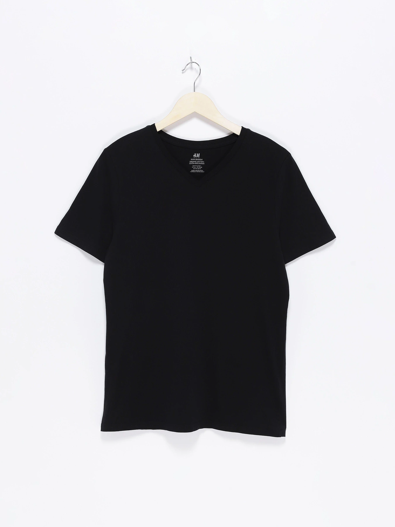 Футболки и поло H&M модель 04039901_чорний Футболки и поло H&M модель 04039901_чорний Фото
