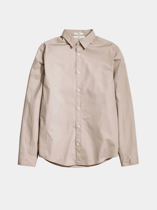Рубашки H&M модель 0436711_бежевий Фото