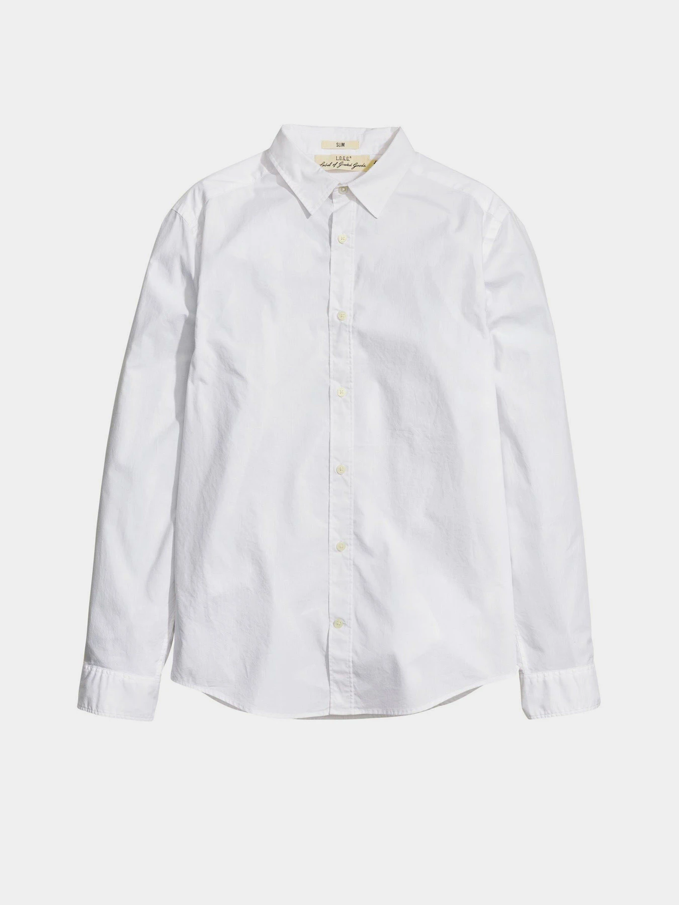 Рубашки H&M модель 0436711_білий Фото