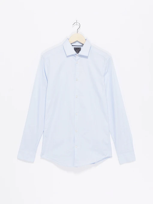 Рубашки H&M модель 0443086_блакитний Фото