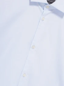 Рубашки H&M модель 0443086_блакитний Фото