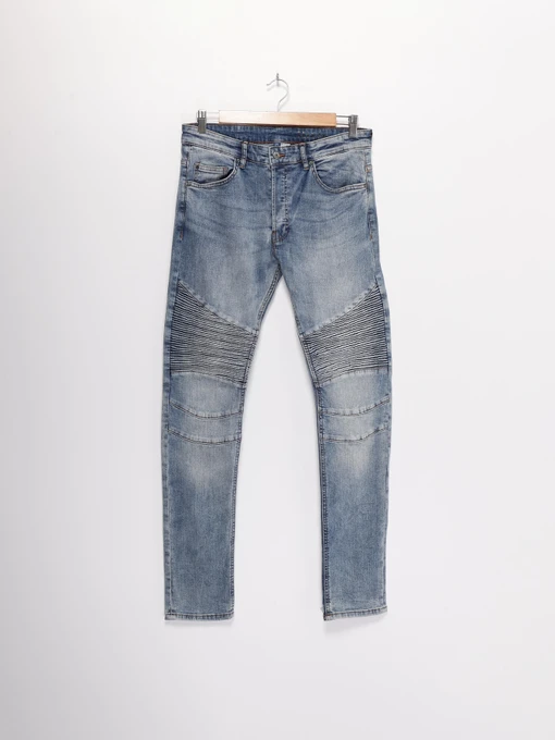 Брюки H&M модель 0458428_синій Фото
