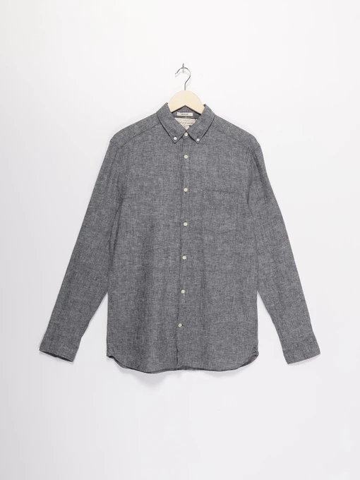 Рубашки H&M модель 0478721_т.синій комб. Фото