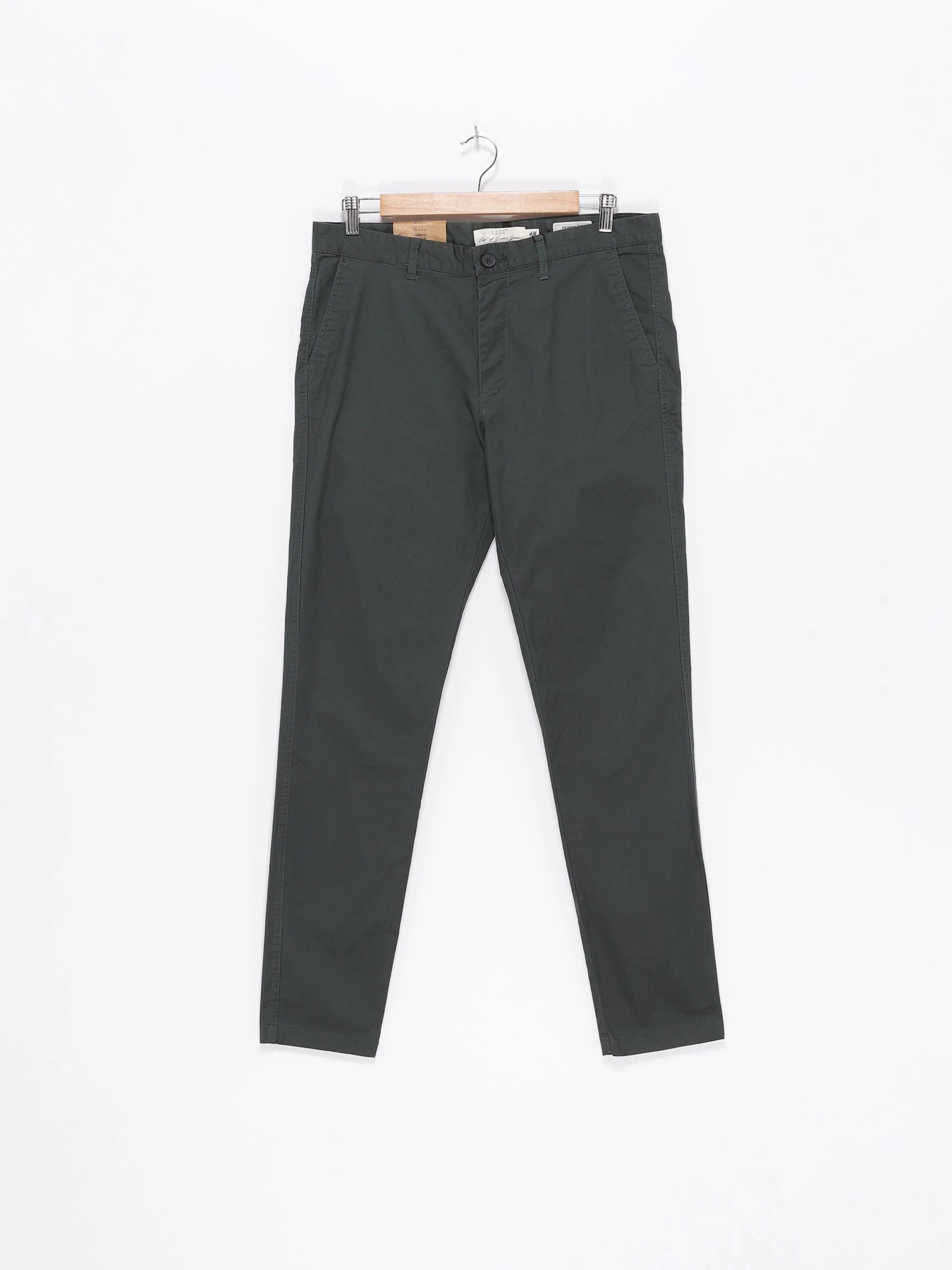 Брюки H&M модель 0491912_т.зелений Брюки H&M модель 0491912_т.зелений Фото