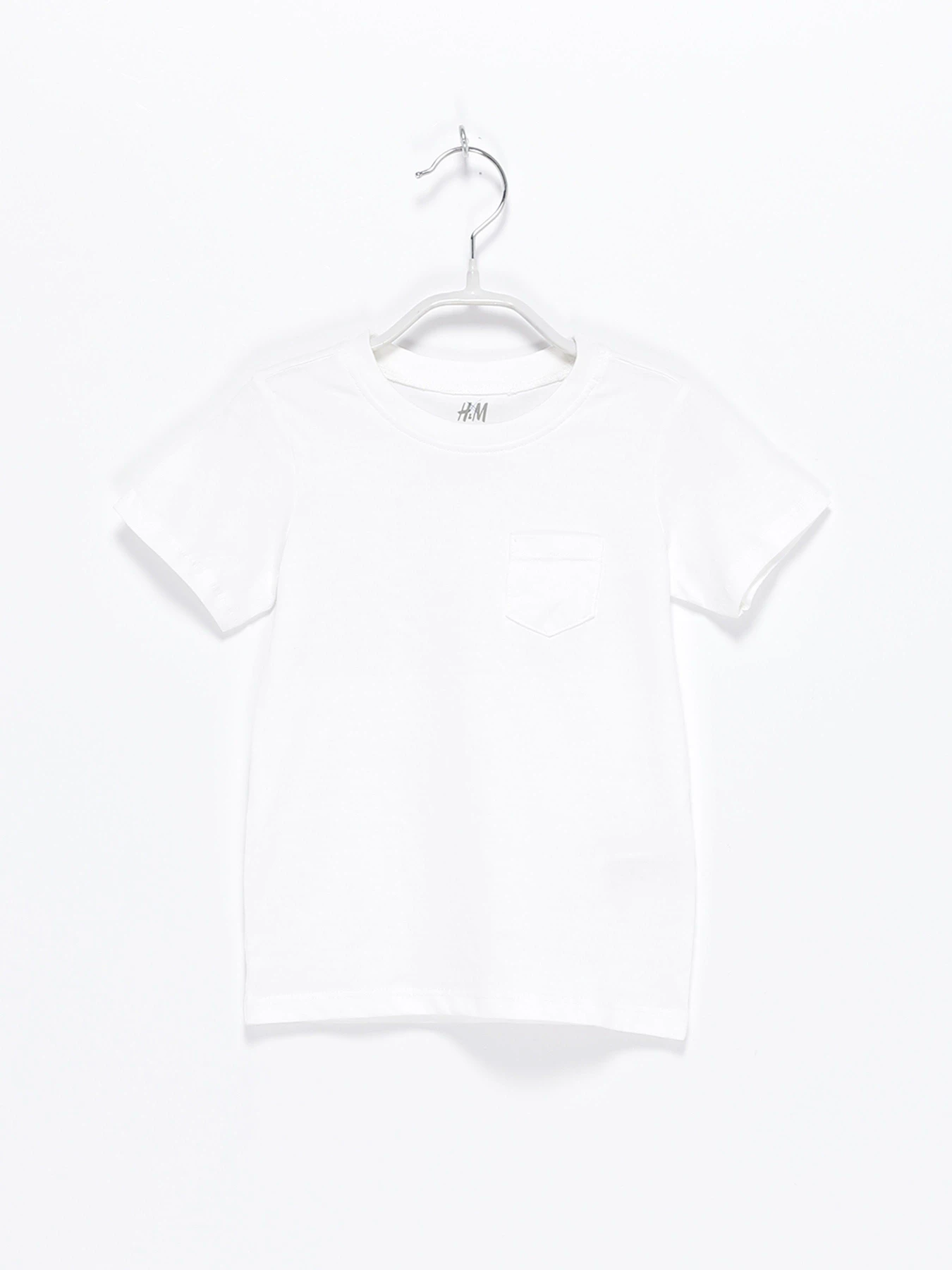 Футболки і поло H&M модель 0531802_білий Фото
