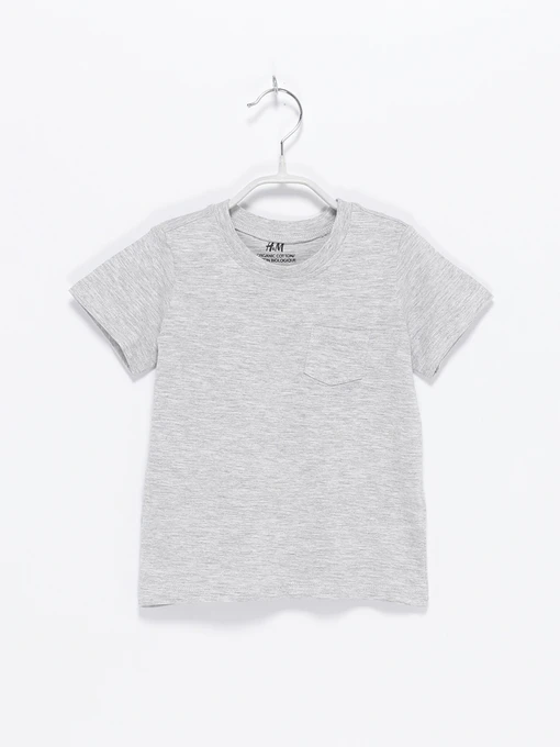 Футболки и поло H&M модель 0531802_сірий Фото