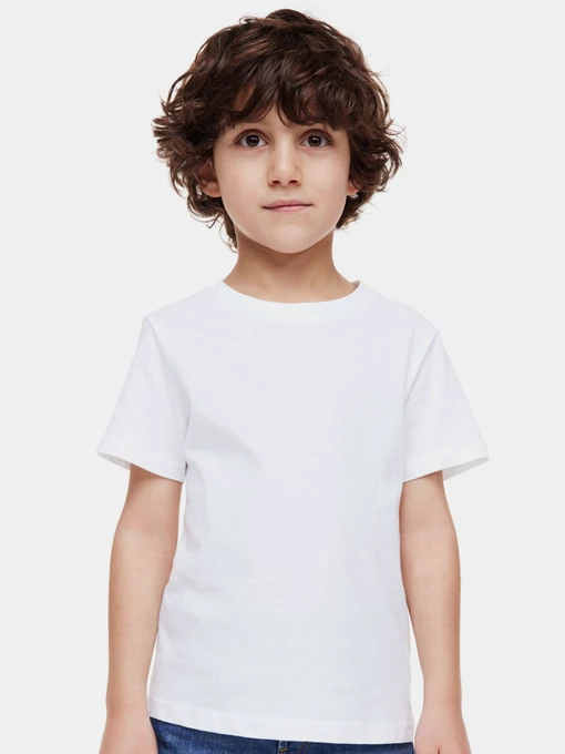 Футболки и поло H&M модель 0544290_білий Фото