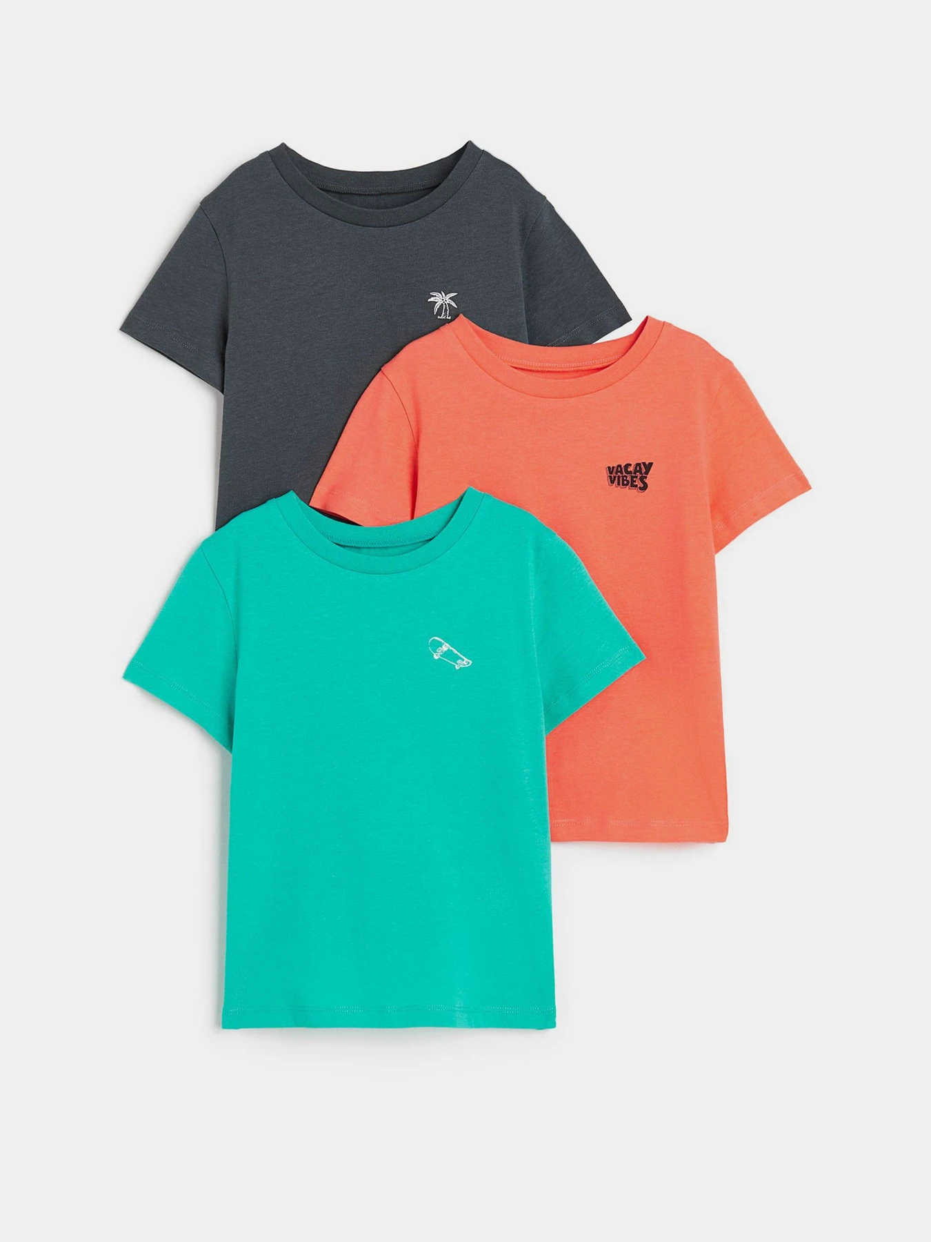 Футболки и поло H&M модель 0544290_кораловий Футболки и поло H&M модель 0544290_кораловий Фото