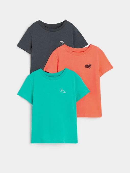 Футболки и поло H&M модель 0544290_кораловий Фото