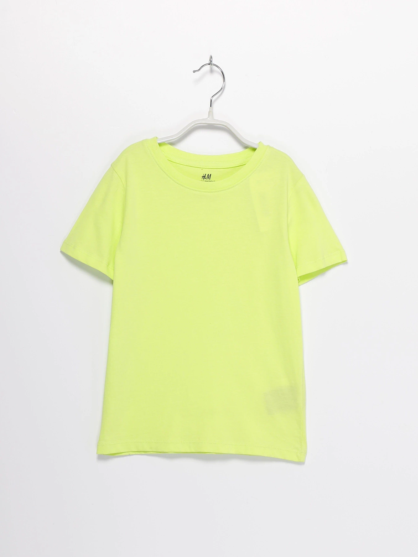 Футболки і поло H&M модель 0544290_салатовий Футболки і поло H&M модель 0544290_салатовий Фото