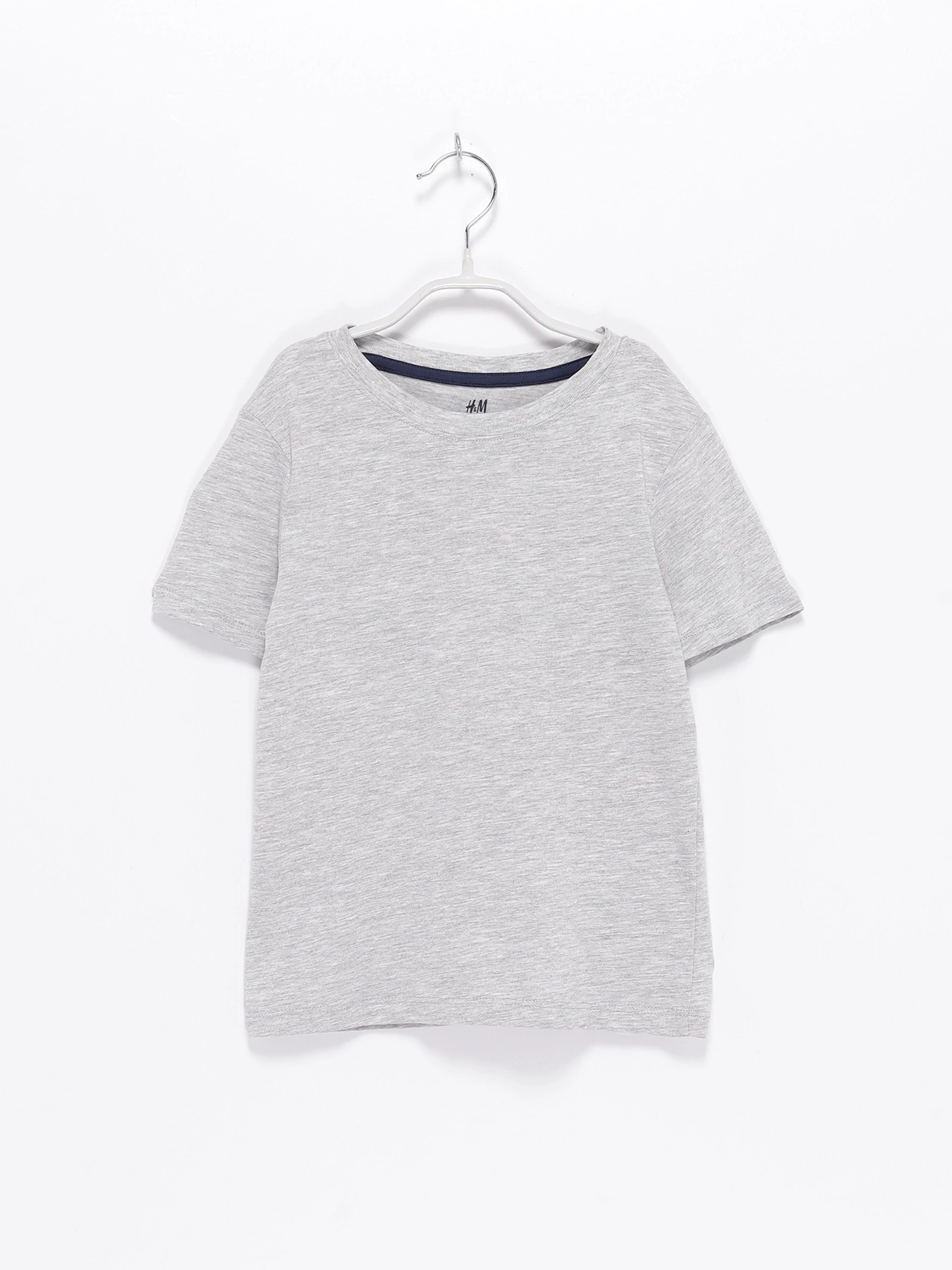 Футболки і поло H&M модель 0544290_сірий Футболки і поло H&M модель 0544290_сірий Фото