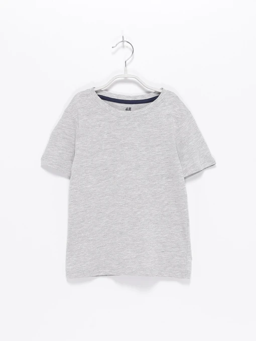 Футболки и поло H&M модель 0544290_сірий Фото