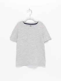 Футболки і поло H&M модель 0544290_сірий Фото