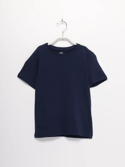 Футболки и поло H&M модель 0544290_т.синій Фото