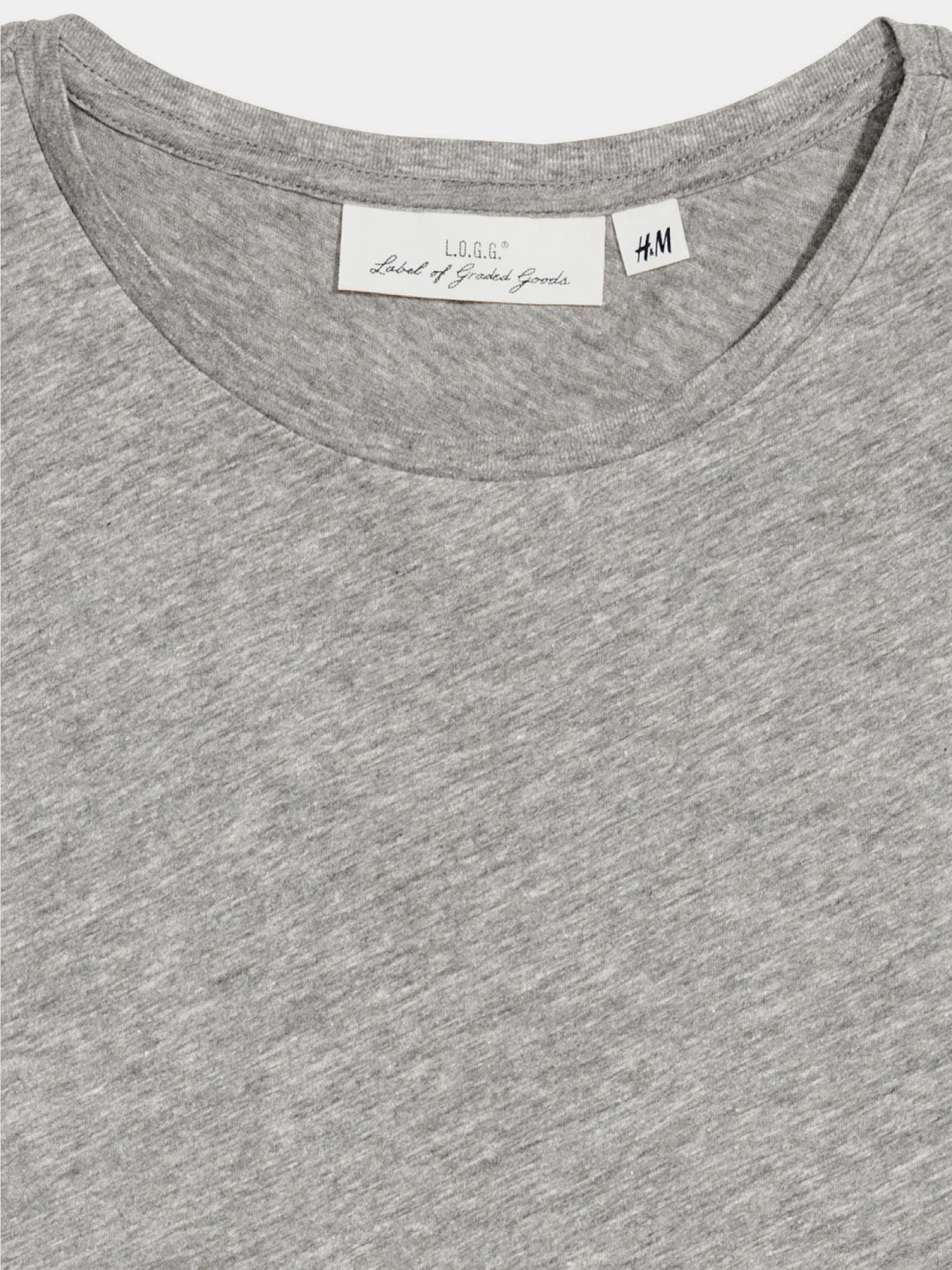Футболки и поло H&M модель 0547898_сірий Футболки и поло H&M модель 0547898_сірий Фото