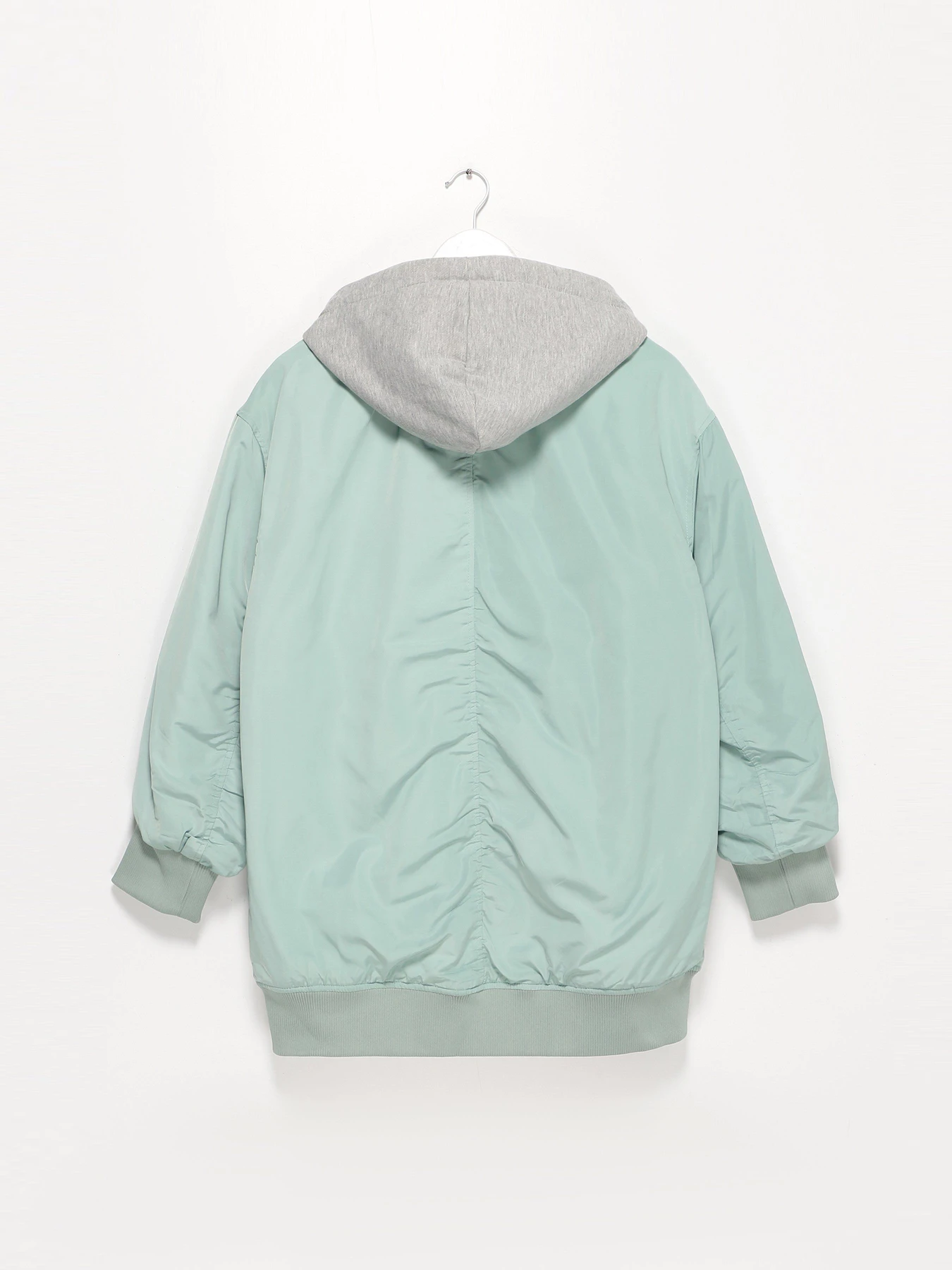 Куртки и дубленки H&M модель 0793731_бірюзовий з сірим Куртки и дубленки H&M модель 0793731_бірюзовий з сірим Фото