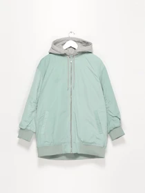Куртки и дубленки H&M модель 0793731_бірюзовий з сірим Фото