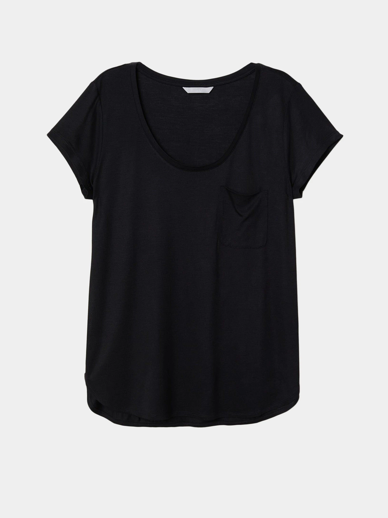Футболки и поло H&M модель 0548613_чорний Фото